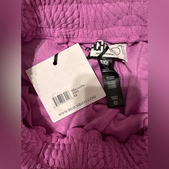 Beach Riot Kiara Purple Shell Shorts - Picture 7 of 10